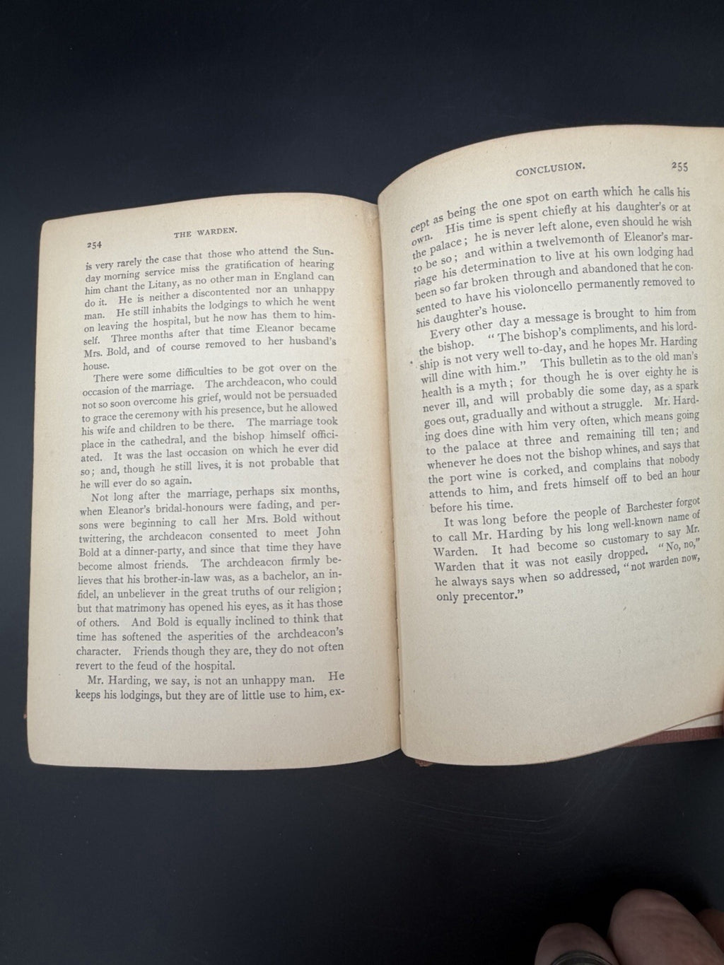 The Warden By Anthony Trollope 1906 Dodd Mead And Company Ex-Library