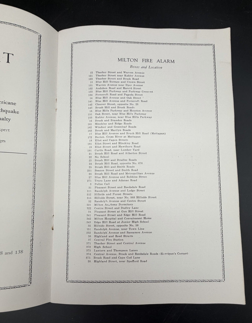 1945 Milton Firemen’s Relief Association Program Pepsi-Cola & Funeral Home Ads