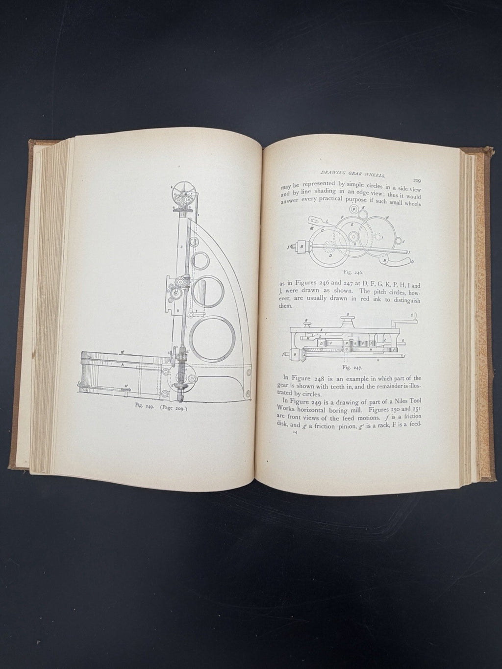 Antique Book 1898 Mechanical Drawing Self-Taught - Joshua Rose Engineering RARE