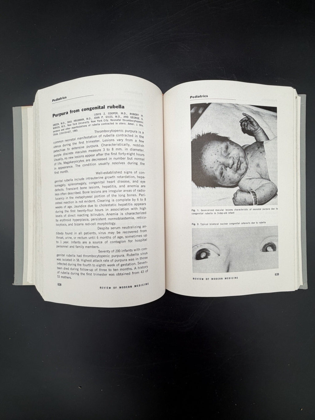 Vintage Book 1966 Review of Modern Medicine Hardcover Book January-June Illustrated