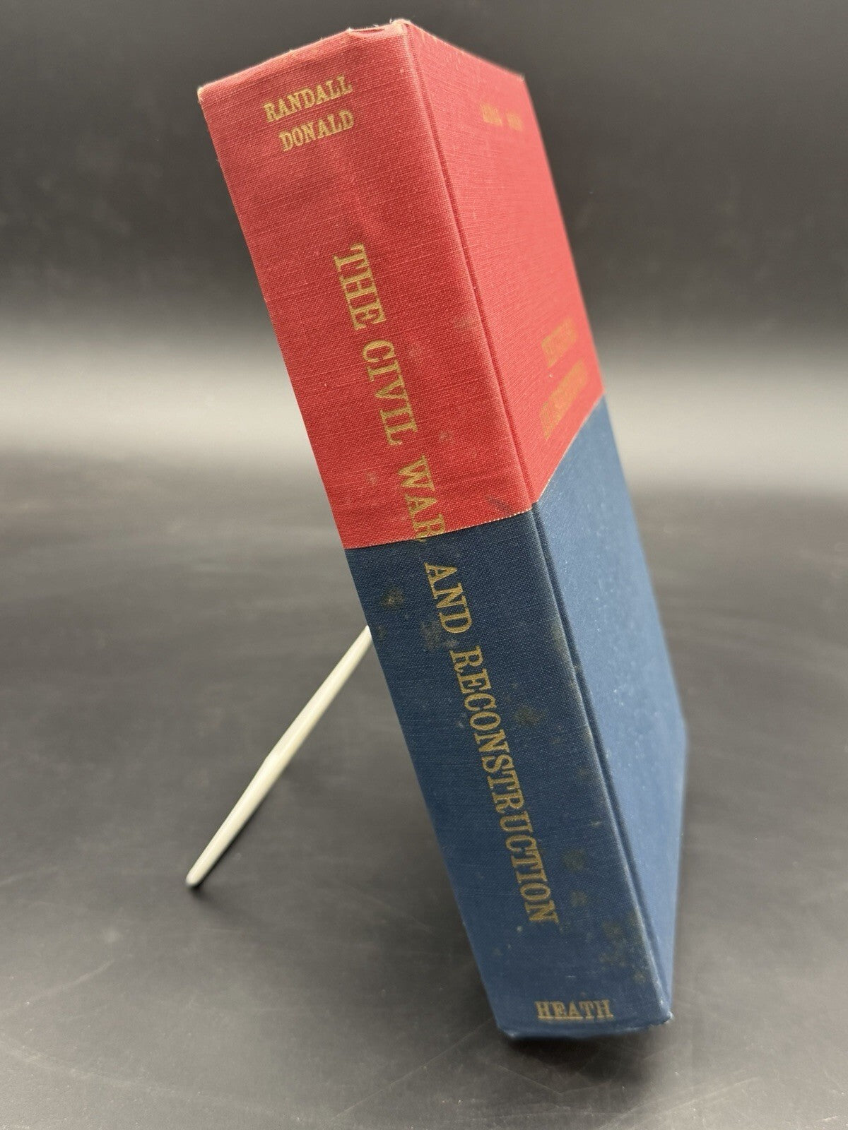 Vintage 1969 The Civil War And Reconstruction Second Edition Randall Donald HB