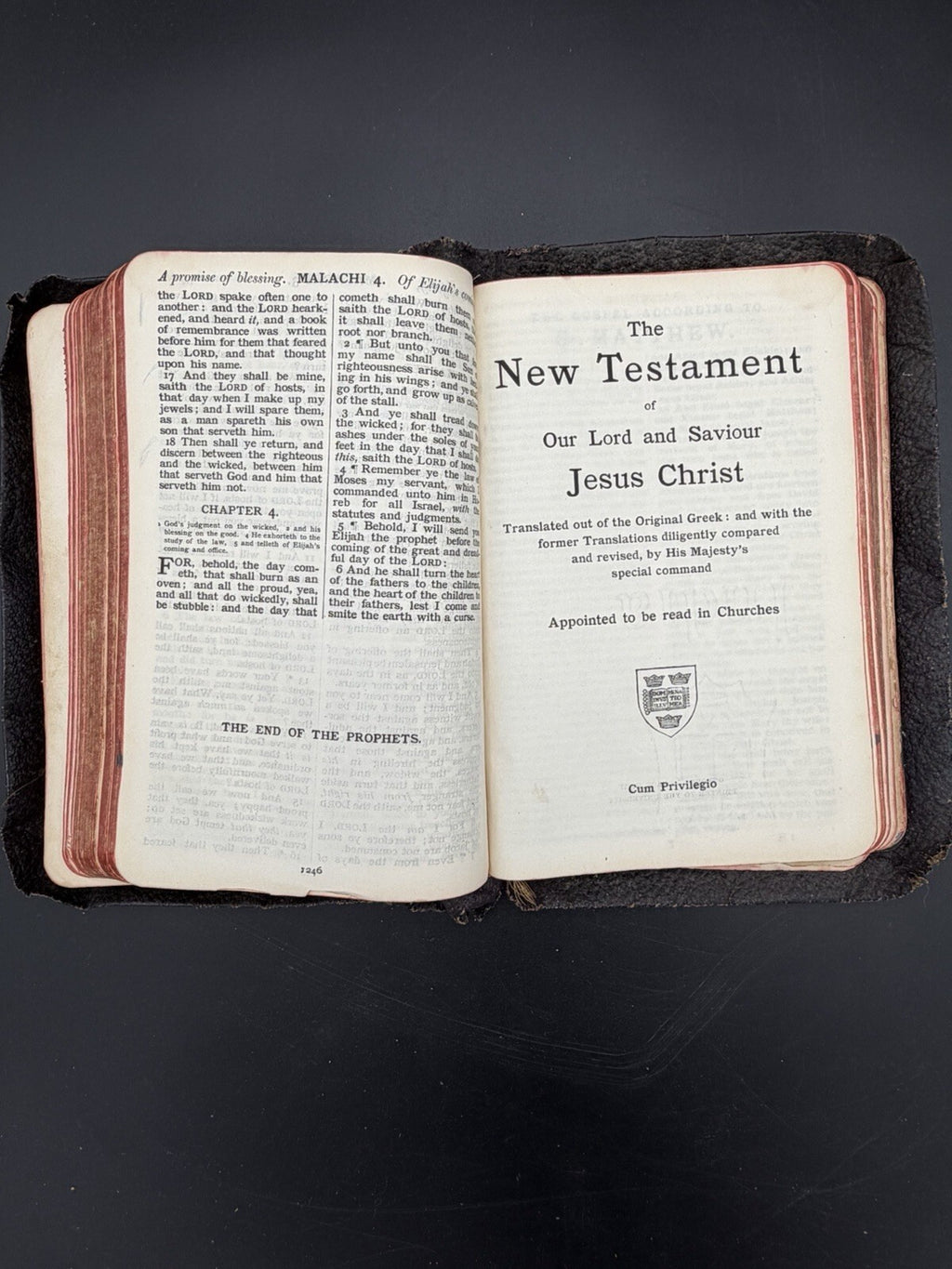 Antique 19th-Century Bible - Littleton, NH Genealogy, Obituaries & Annotations