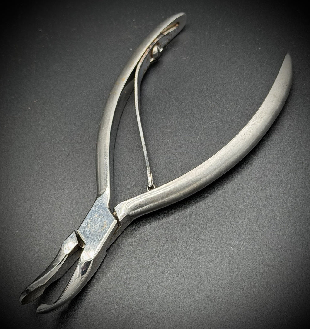 Vintage Stainless Steel Dental Crown Contouring Pliers Medical Instrument