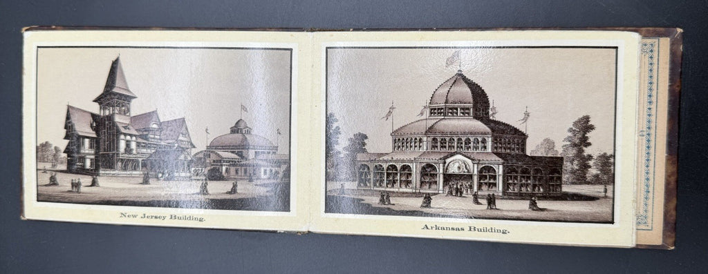 1876 Centennial Exhibition Philadelphia Souvenir Photo Album Philip Frey & Co.