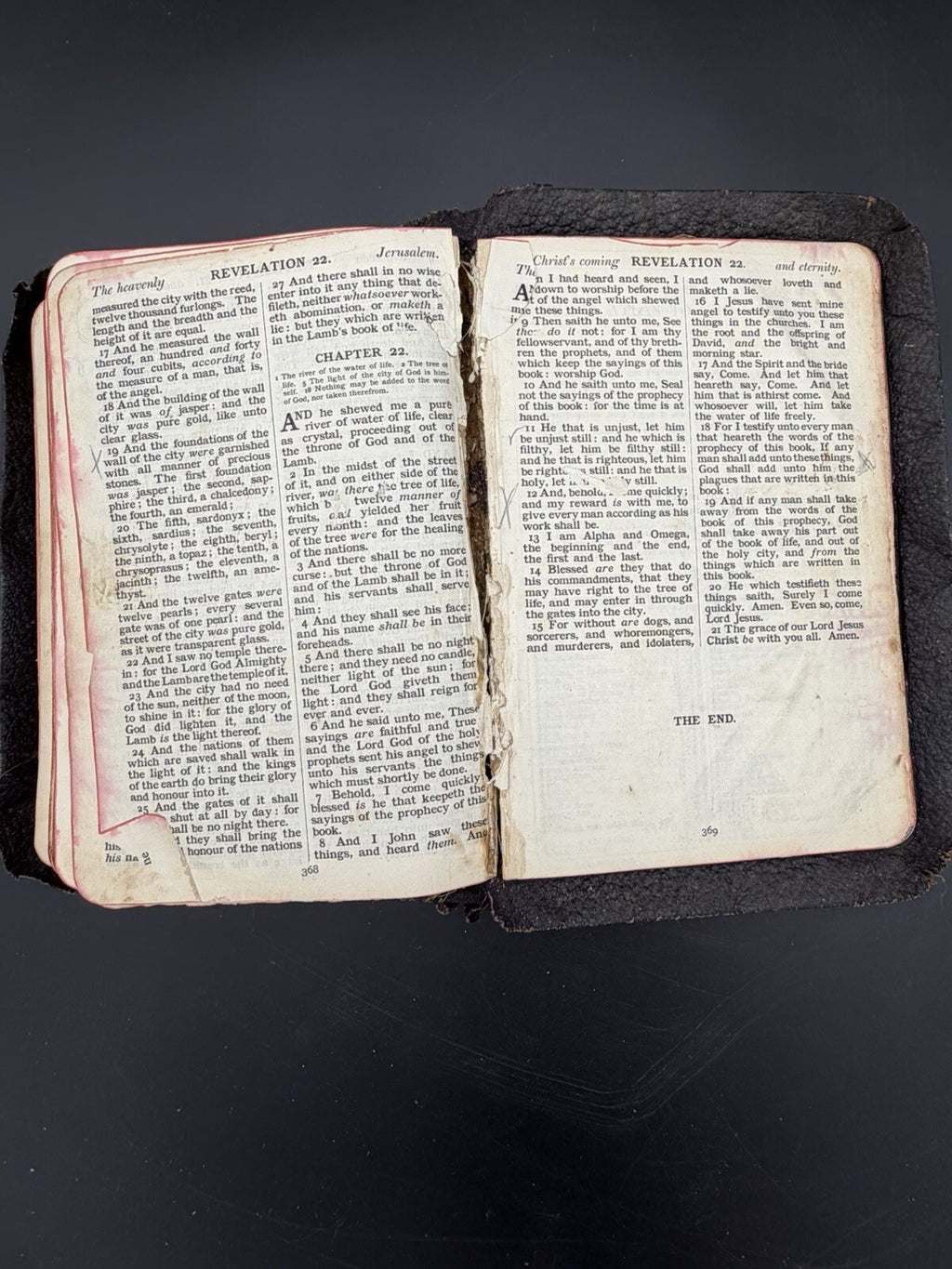 Antique 19th-Century Bible - Littleton, NH Genealogy, Obituaries & Annotations