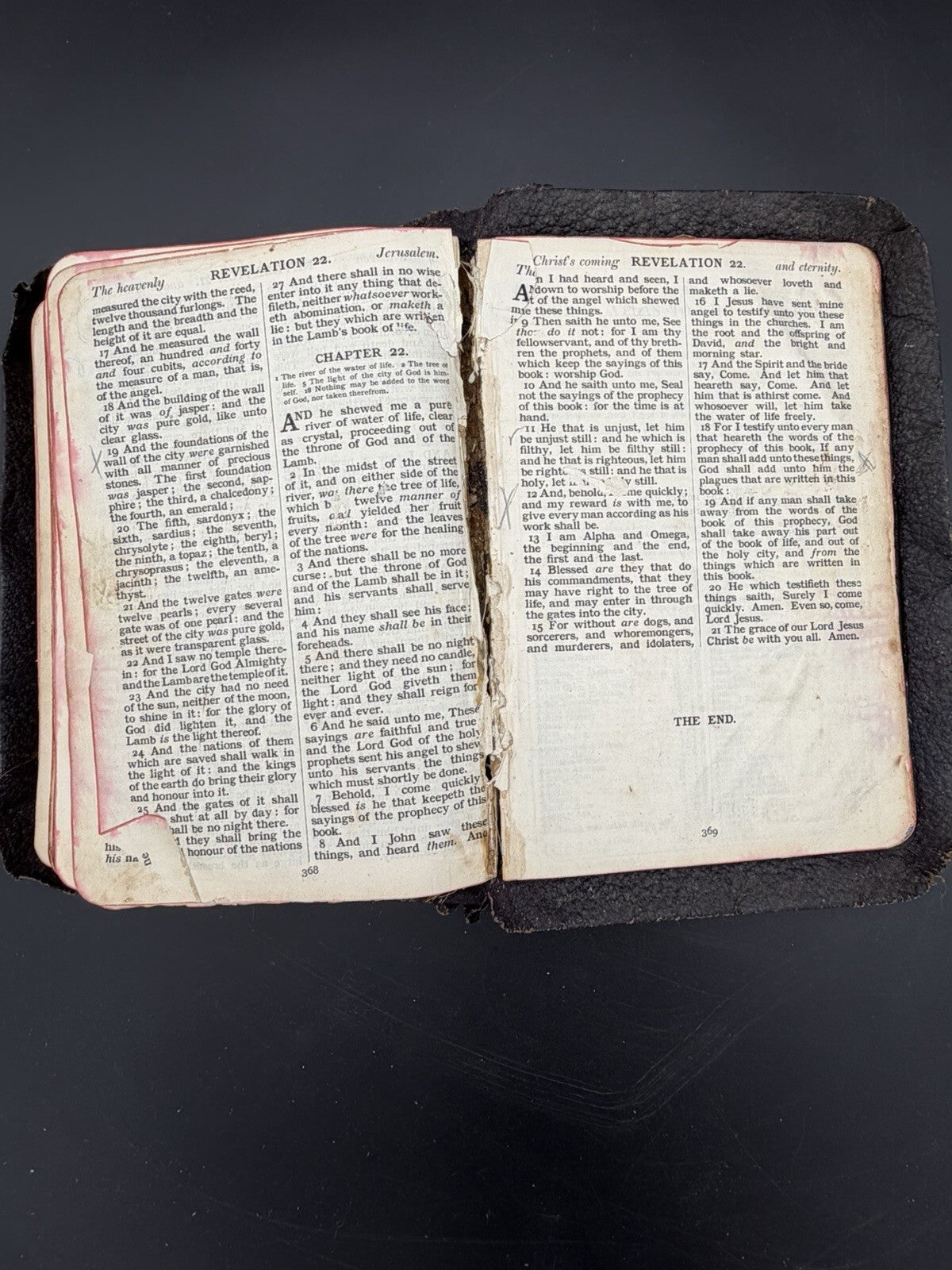 Antique 19th-Century Bible - Littleton, NH Genealogy, Obituaries & Annotations