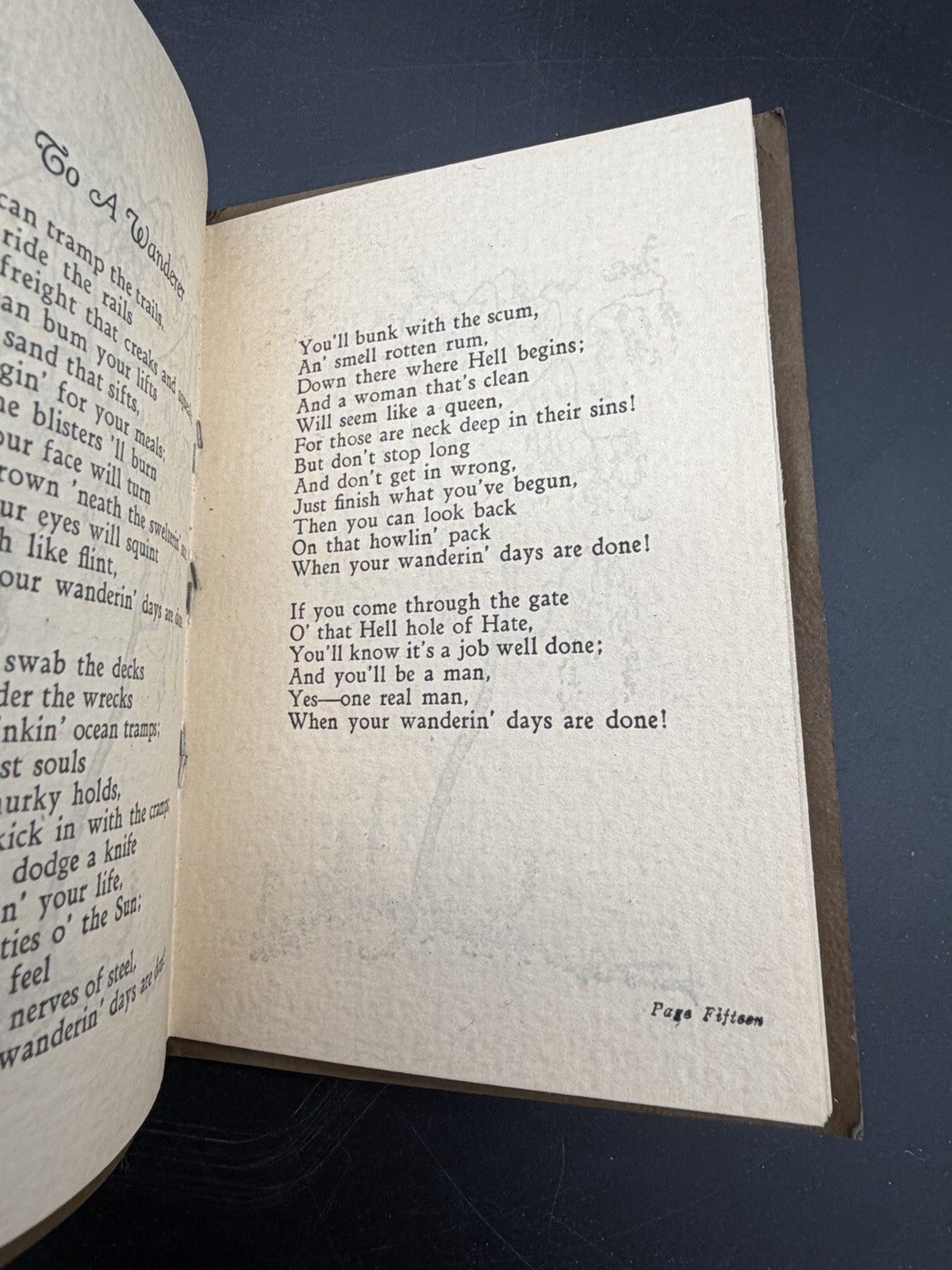 Vintage Poetry Booklet - "13" For Luck by Bradford James Haywood - Keene, N.H.