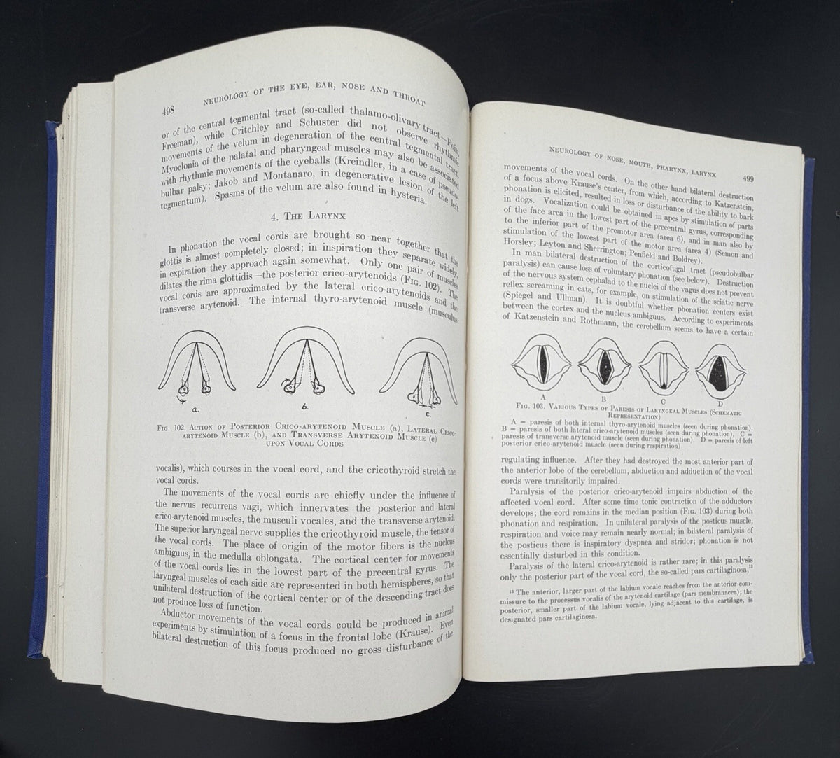 Neurology of the Eye, Ear, Nose, and Throat by E.A. Spiegel & I. Sommer (1944)