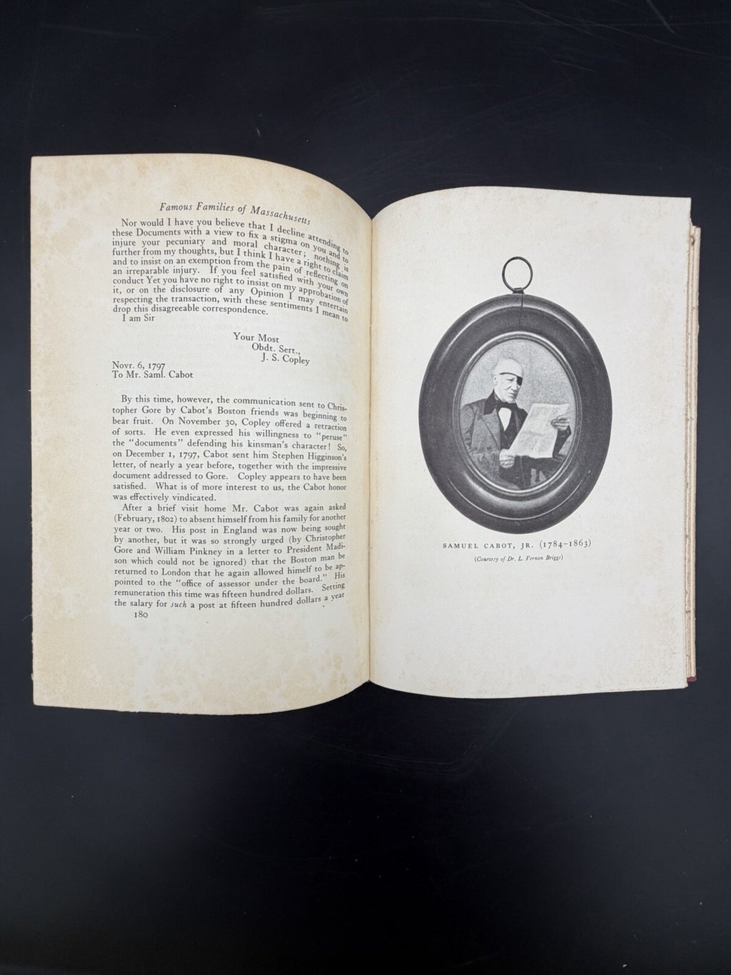 Famous Families of Massachusetts (Volume One) – Mary Caroline Crawford 1930