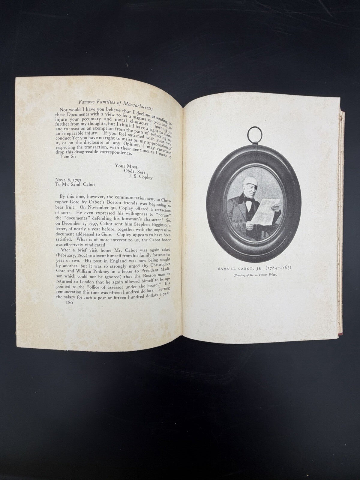 Famous Families of Massachusetts (Volume One) – Mary Caroline Crawford 1930