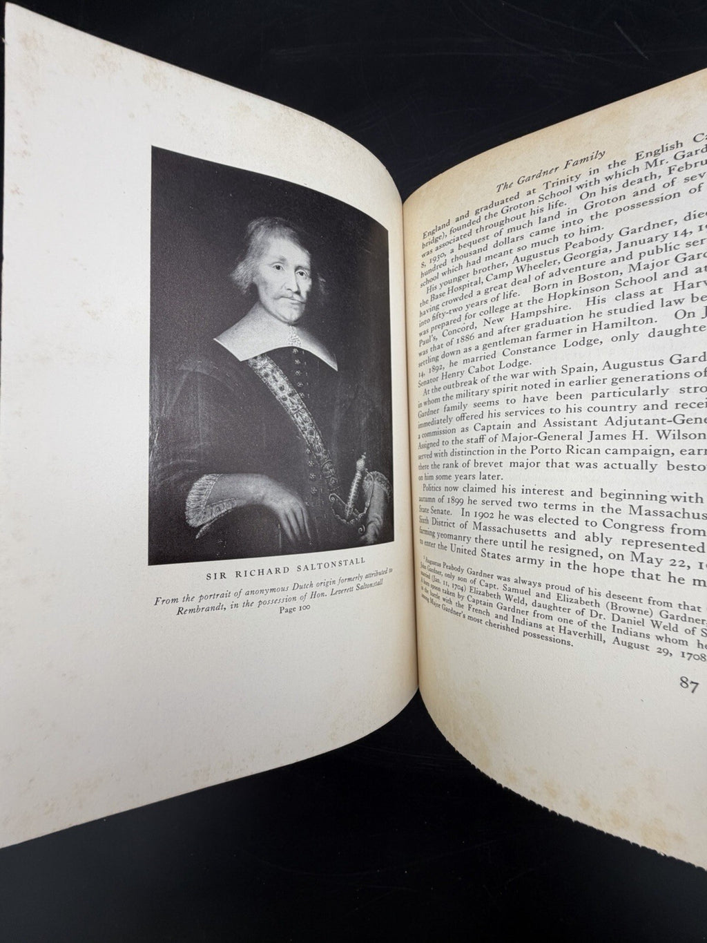 Famous Families of Massachusetts (Volume One) – Mary Caroline Crawford 1930