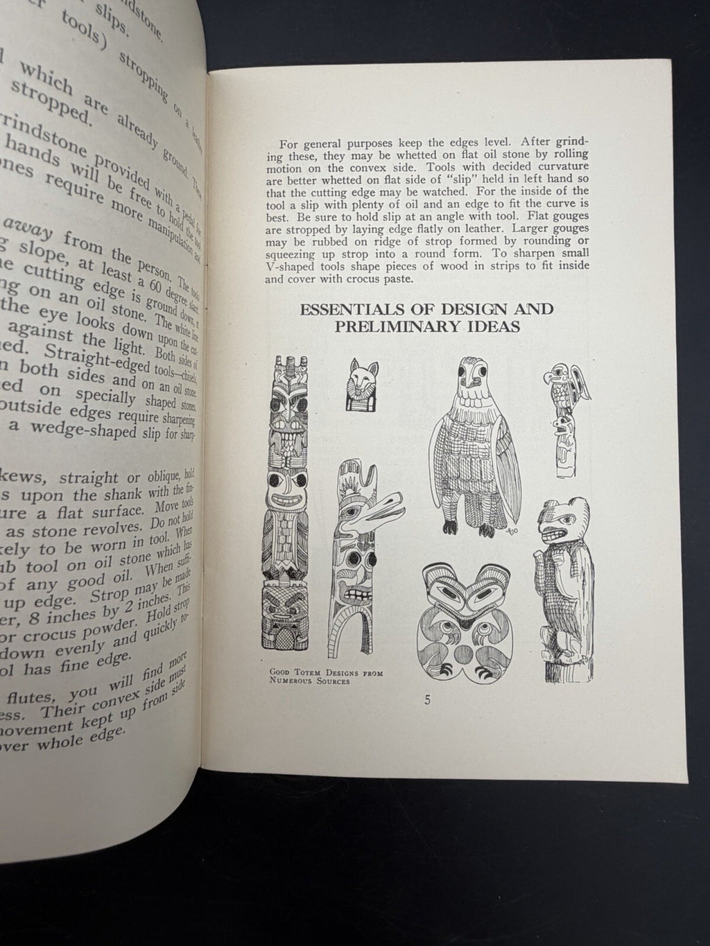 1930 Boy Scouts of America Service Library: Totem Poles (No. 3196)