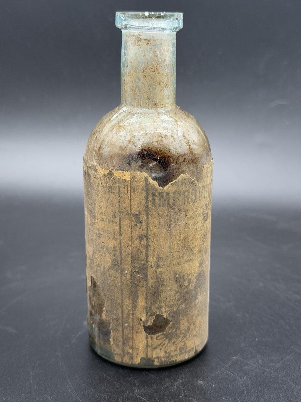 Antique Schieffelin and Co Fluidextract Quack Medicine  Bottle w/ Original Label