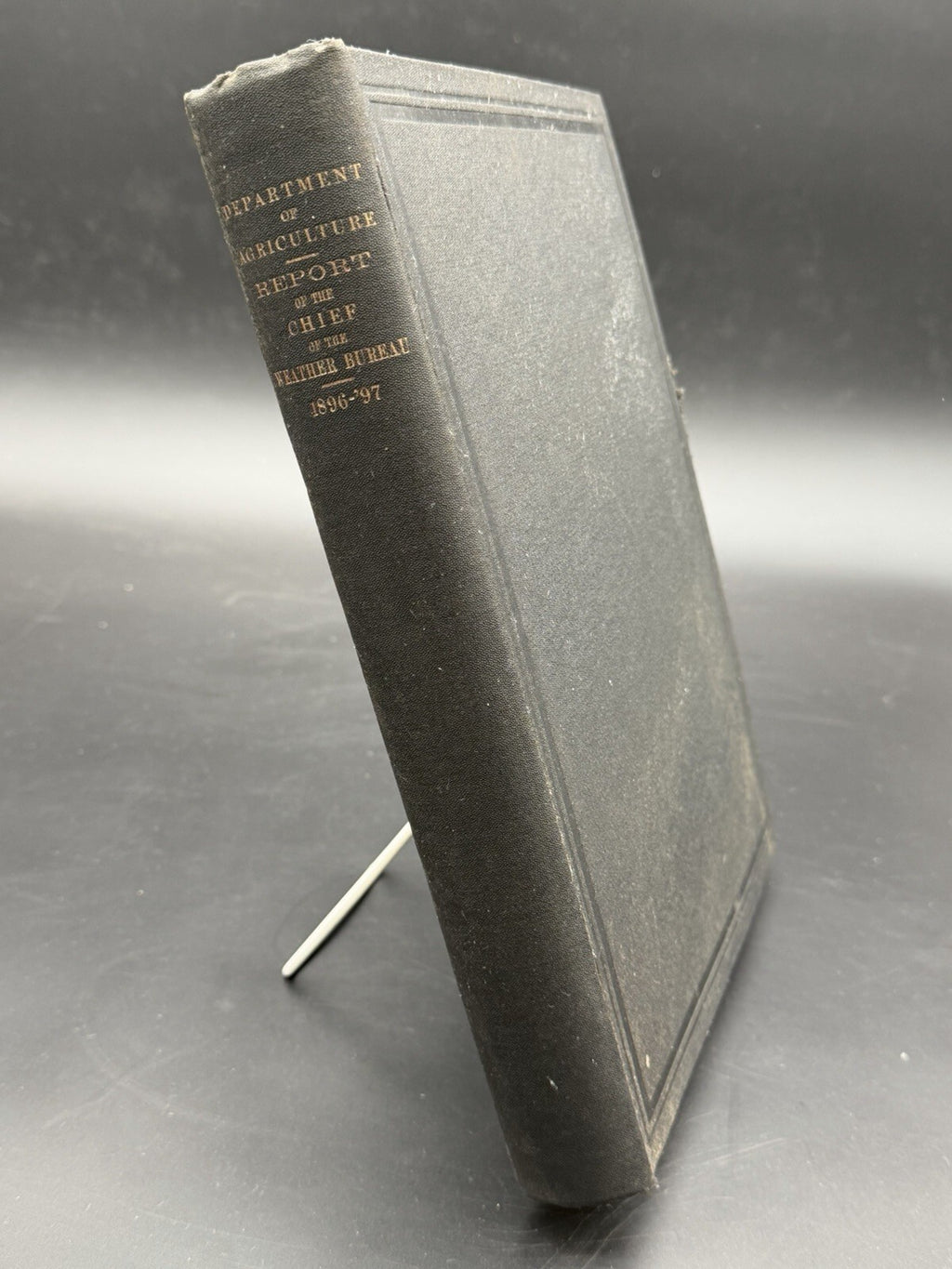 1897 Report of the Chief of the Weather Bureau with Mississippi River Flood Maps