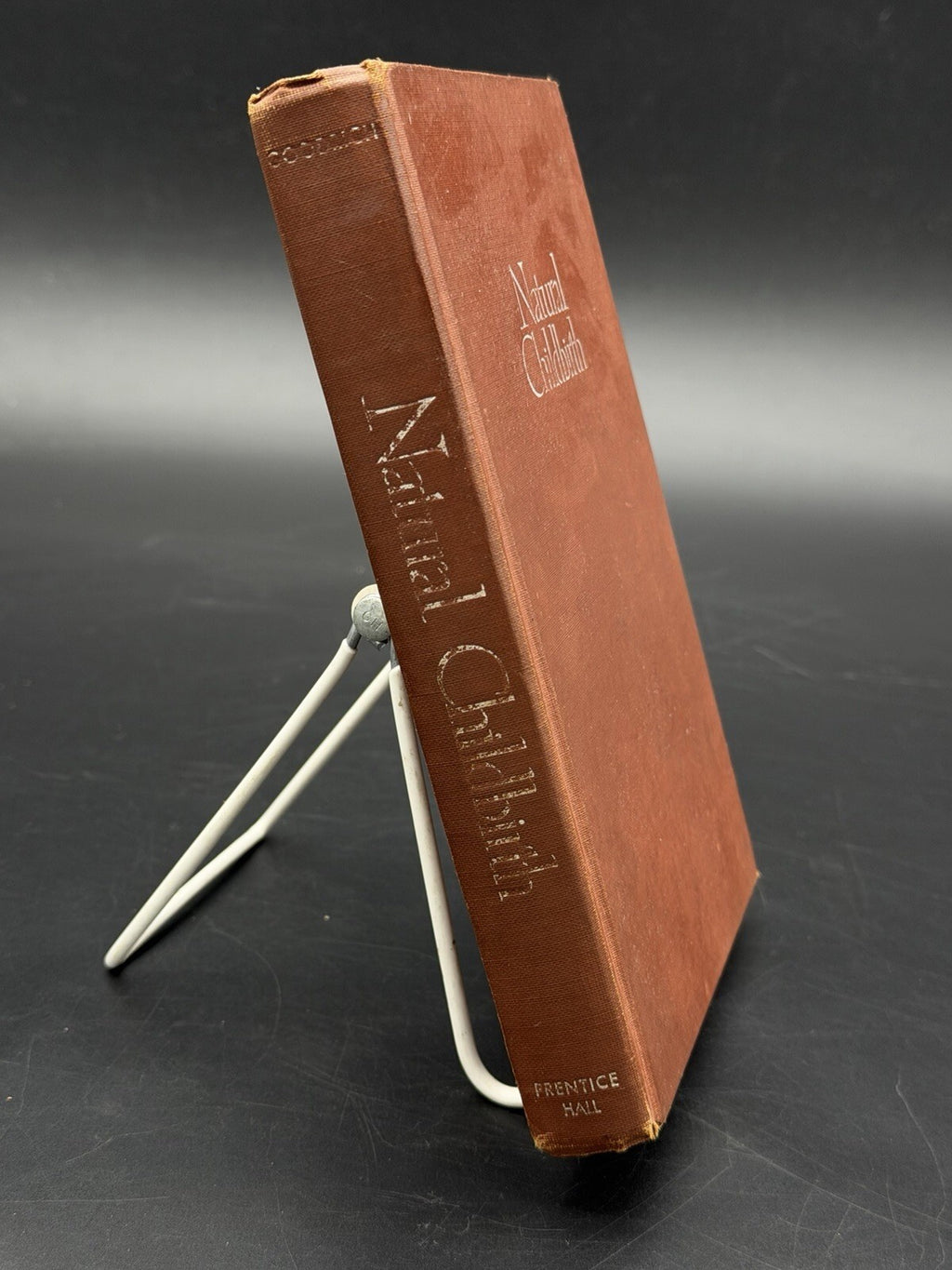 ⁠Vintage Book, 1950 Natural Childbirth FW Goodrich Prentice Hall Vintage Obstetrics Medicine