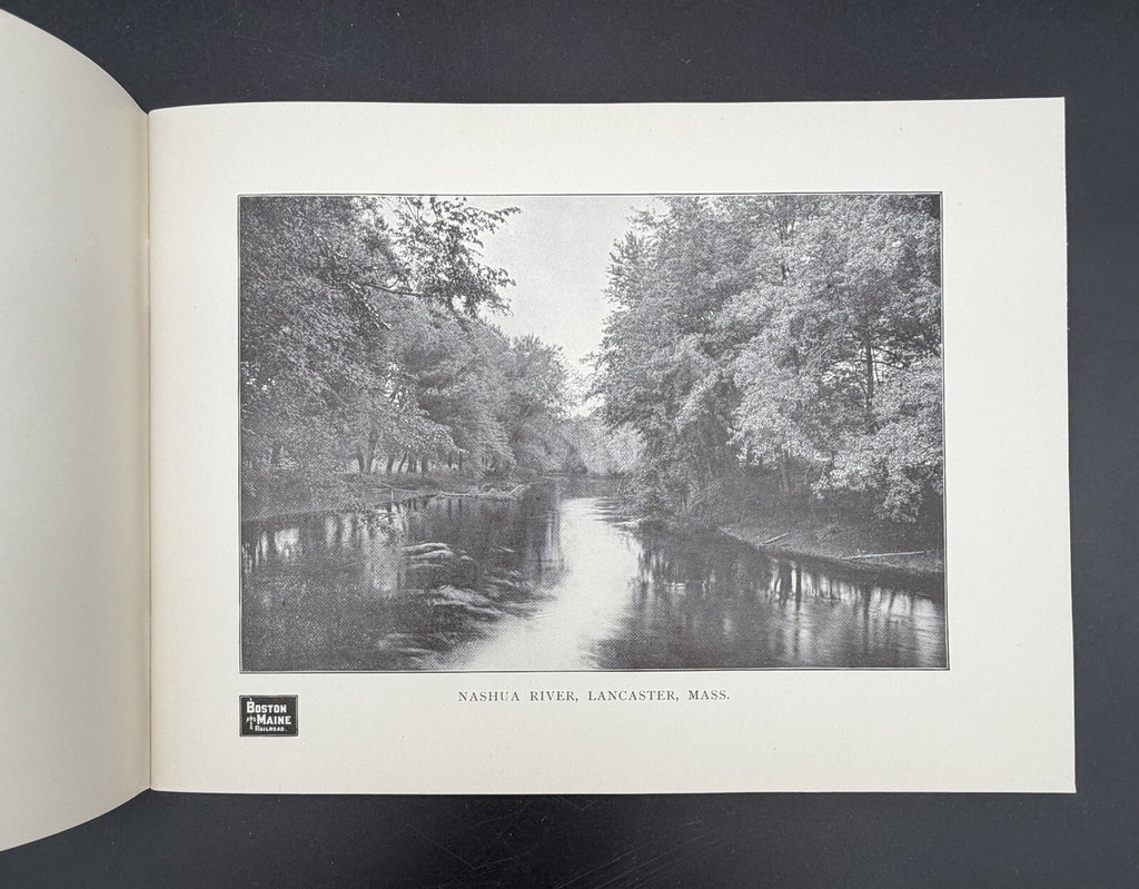 Vintage Boston & Maine Railroad "Rivers of New England" Booklet – Fine Condition