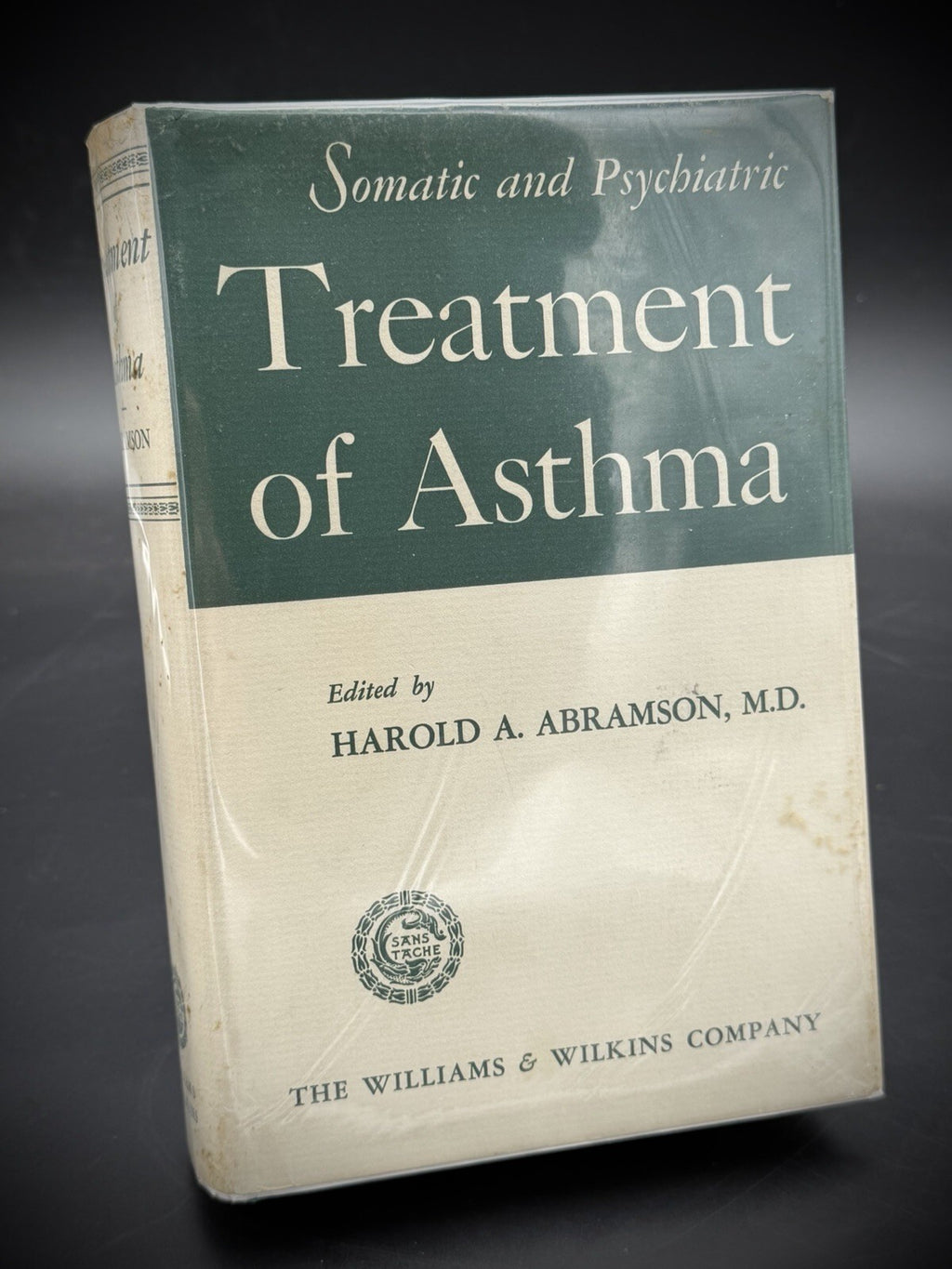 Somatic & Psychiatric Treatment of Asthma 1951 Harold A. Abramson Medical Book