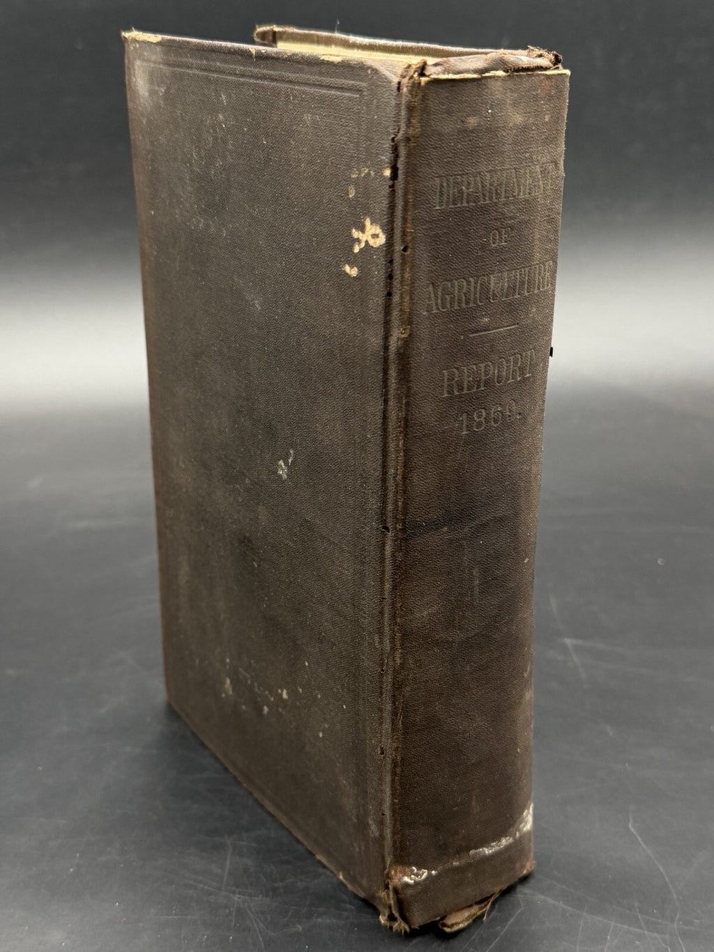 1870 Antique Book Report of the Commissioner of Agriculture for Year 1869 Illustrated