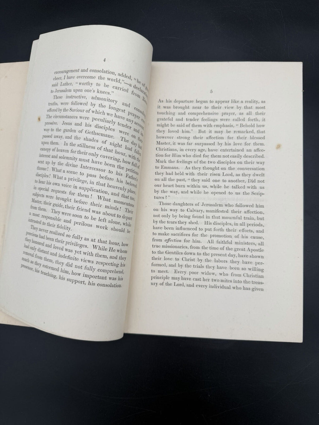 1860 Funeral Sermon Rev David Tenney Kimball Ipswich MA Daniel Fitz Paper Book