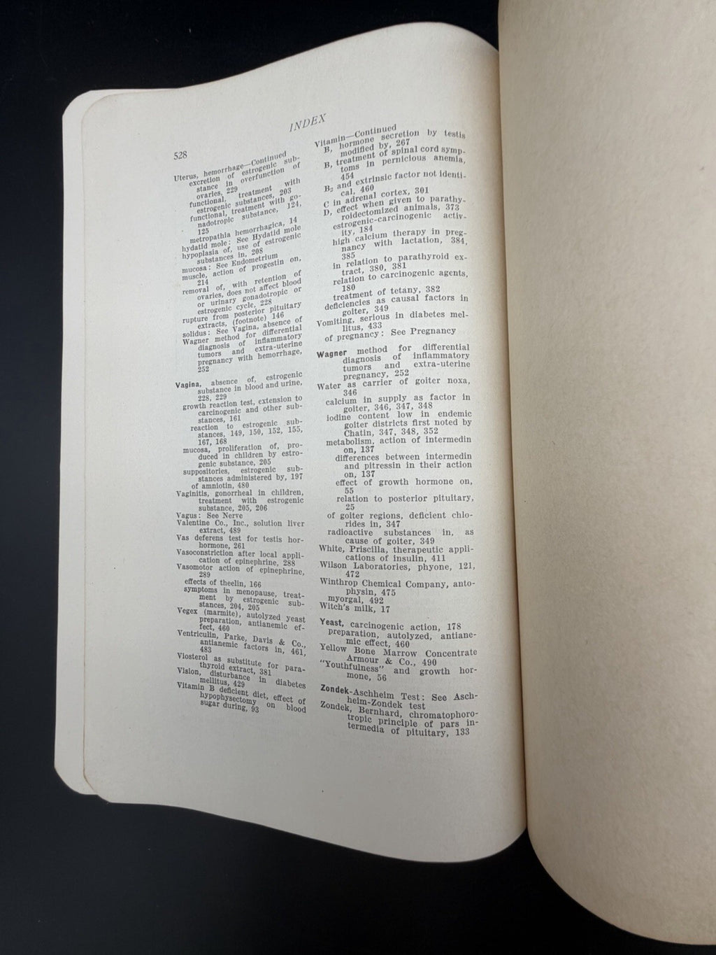 Antique 1935 Glandular Physiology and Therapy Medical Book AMA Endocrinology