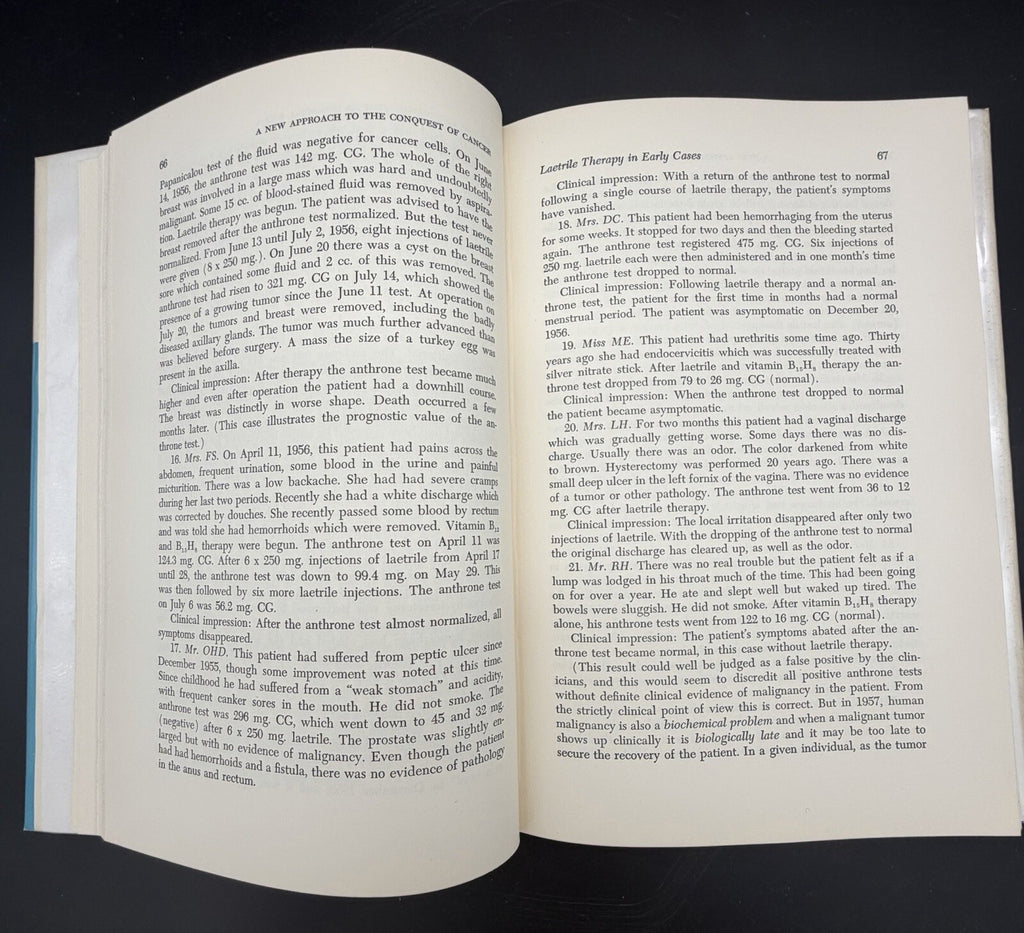 1958 A New Approach to the Conquest of Cancer Howard H. Beard Signed 1st Edition