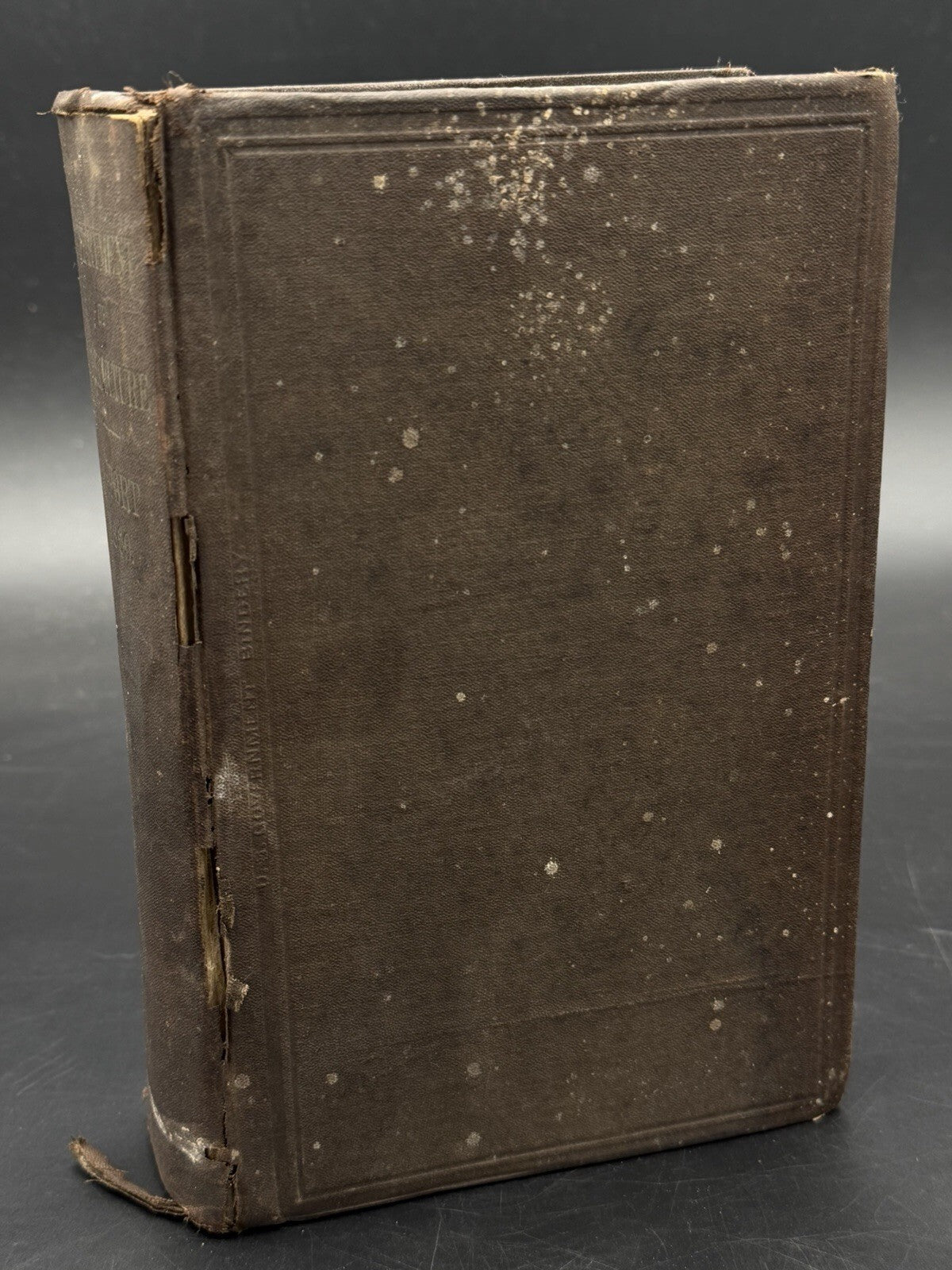 1870 Antique Book Report of the Commissioner of Agriculture for Year 1869 Illustrated