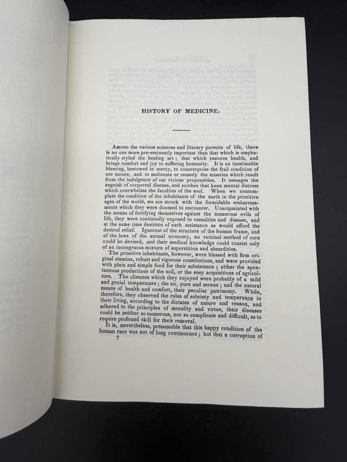 American Medical Book Biography of 1828 by James Thacher M.D.  1967 Print FINE
