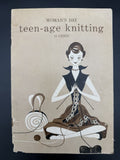 Vintage 1950 Woman's Day Teen-Age Knitting Pattern Booklet Sweaters Socks