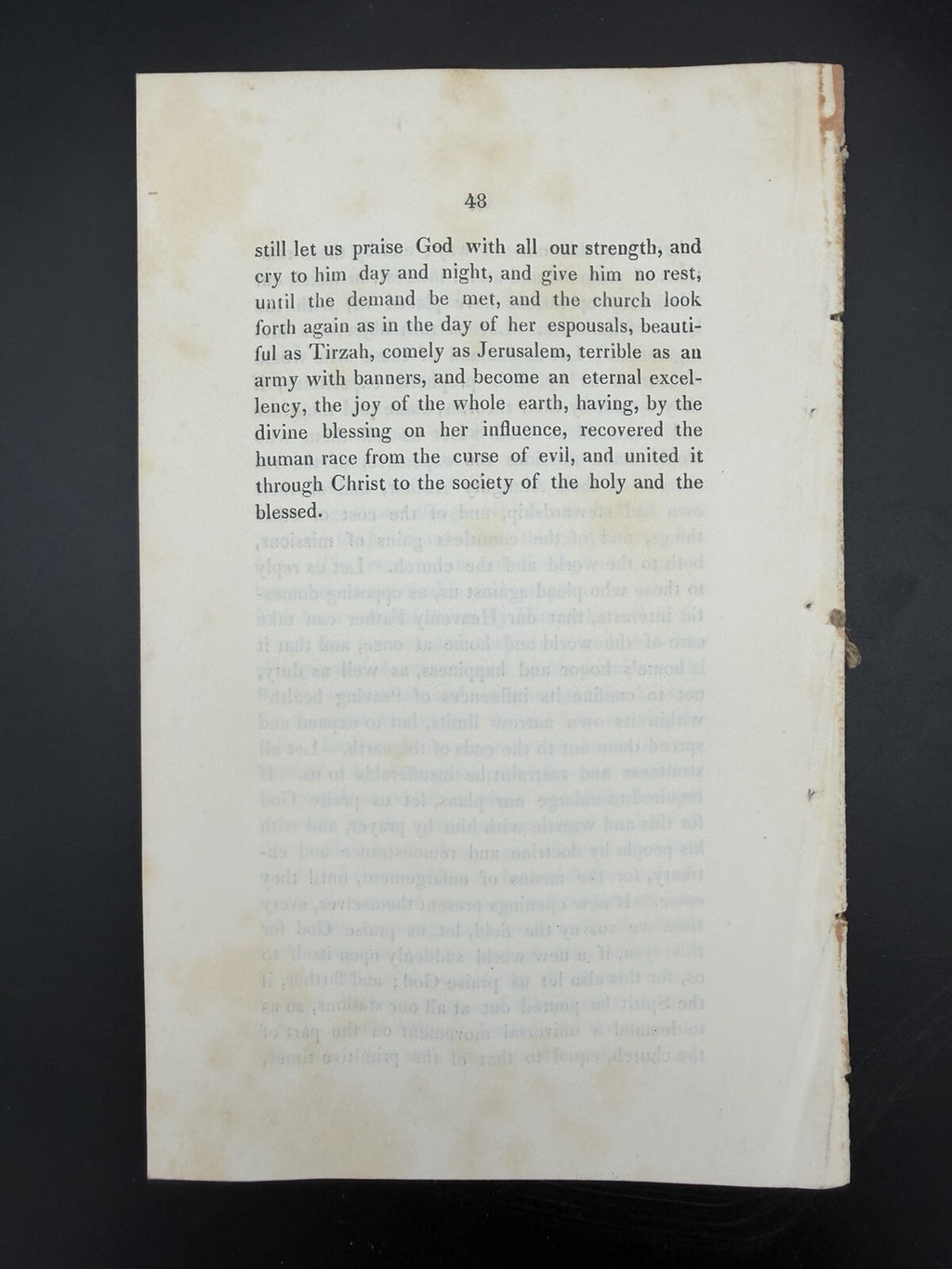 1843 Thomas H Skinner Sermon Foreign Missions Rochester NY Pamphlet
