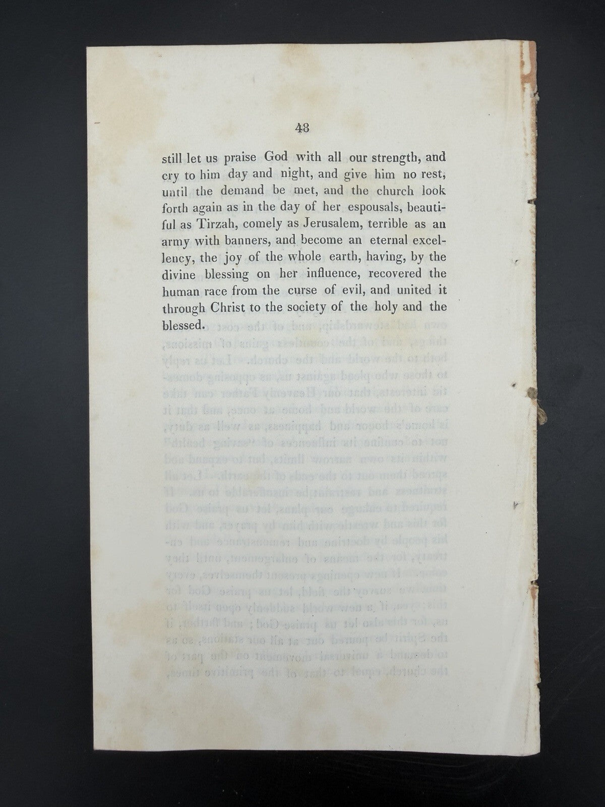 1843 Thomas H Skinner Sermon Foreign Missions Rochester NY Pamphlet