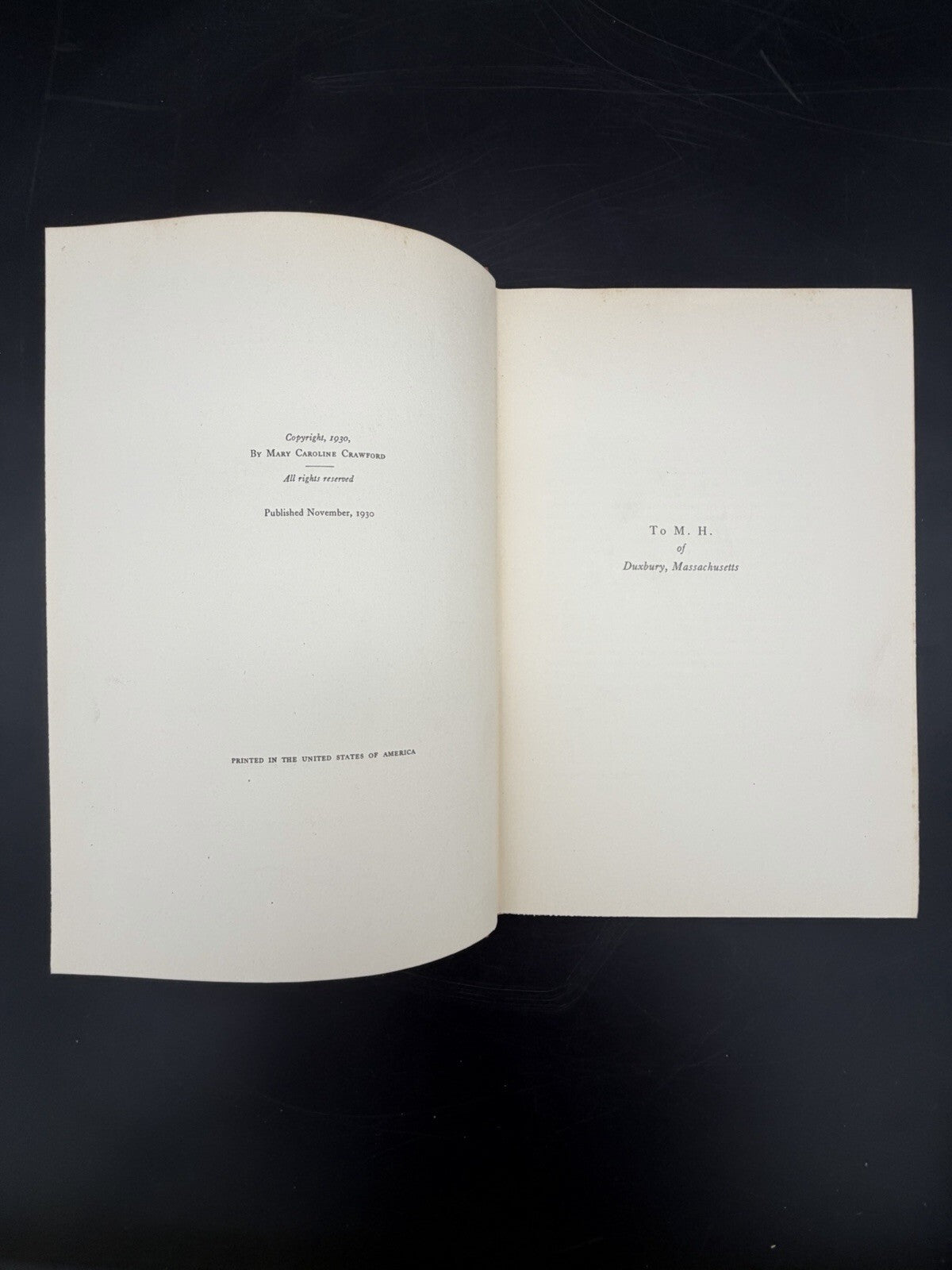 Famous Families of Massachusetts (Volume One) – Mary Caroline Crawford 1930