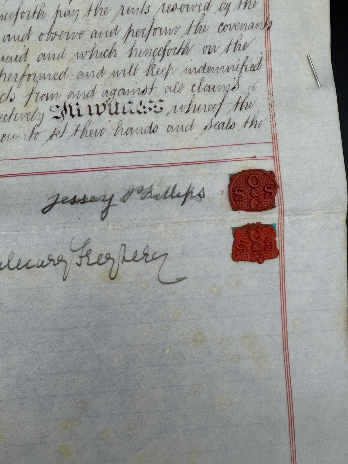 1904 Antique Deed: Kensington, London Property Assignment (Phillips/Freyberg)
