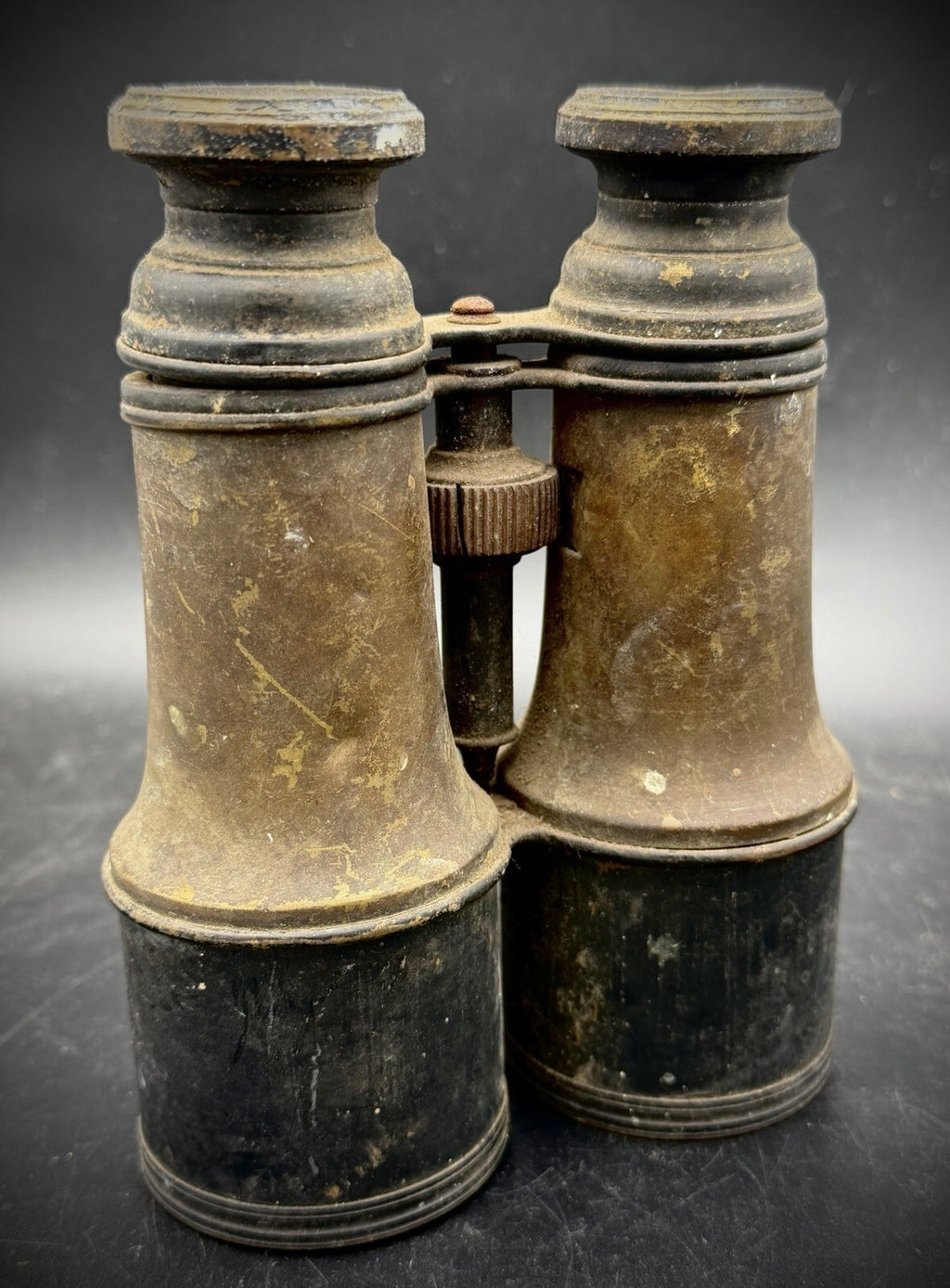 Antique Brass Field Glasses Binoculars Vintage As Found Barn Fresh Steampunk
