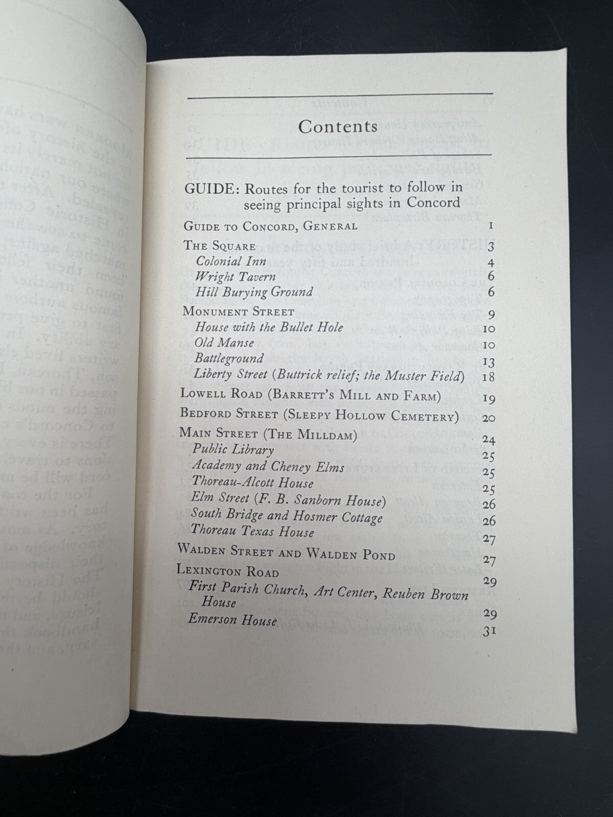 Book, Historic Concord: A Handbook of Its Story and Its Memorials 1942