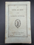 Antique 1810s-Era Protestant Episcopal Tract Society Booklet - Lord's Supper