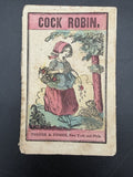 Antique Booklet, 19th Century Turner & Fisher Cock Robin Children's Toy Book Ephemera