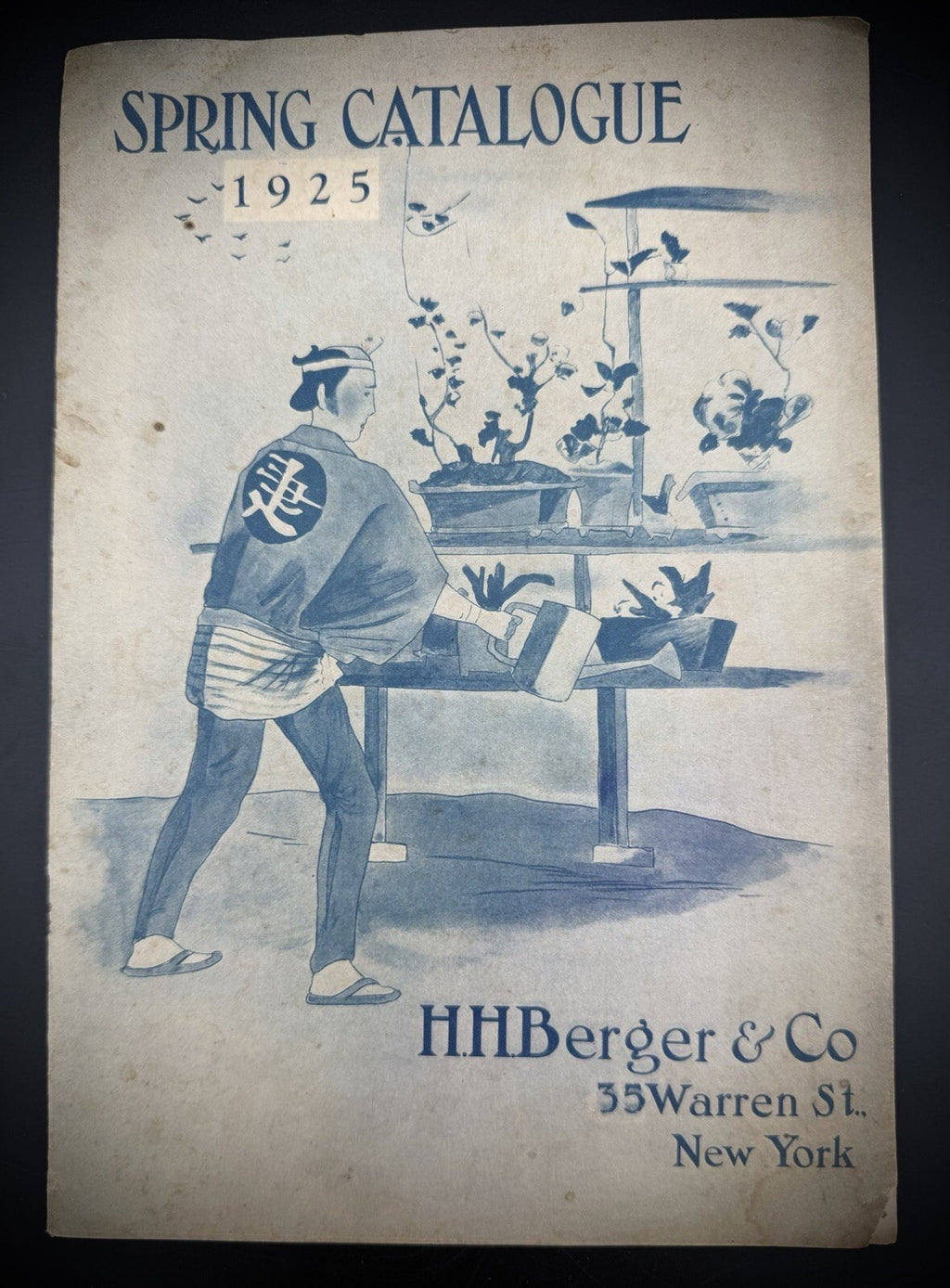 1925 H.H. Berger & Co Spring Garden Seed and Bulb Catalogue New York Rare