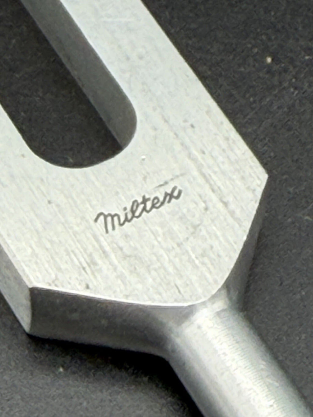 Vintage Miltex 512 C Tuning Fork Medical Aluminum Tuning Instrument