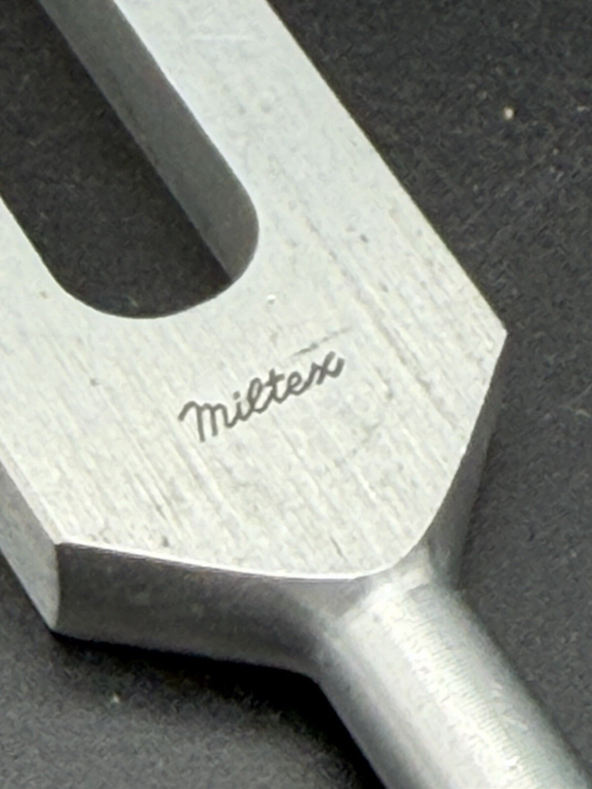 Vintage Miltex 512 C Tuning Fork Medical Aluminum Tuning Instrument