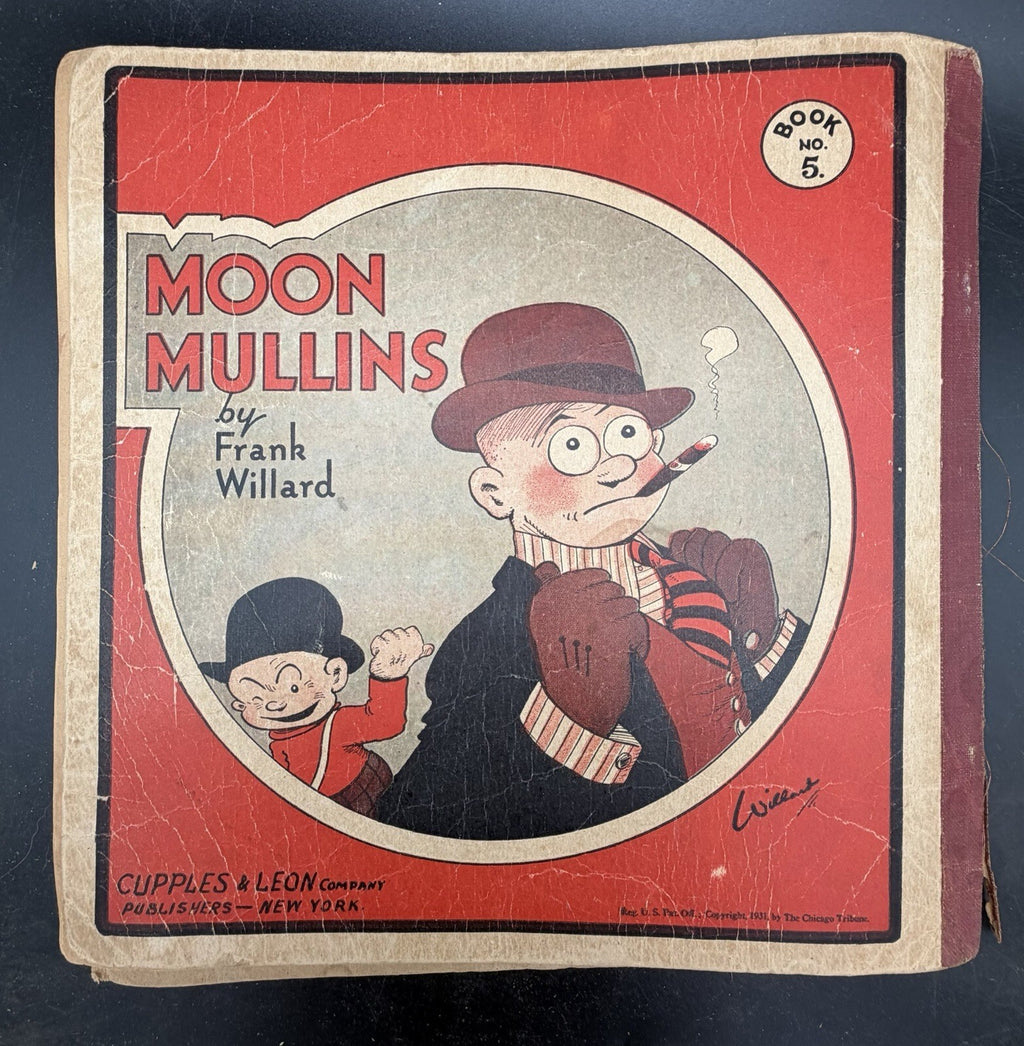 1931 Moon Mullins Book No 5 Platinum Age Comic Book Frank Willard Cupples