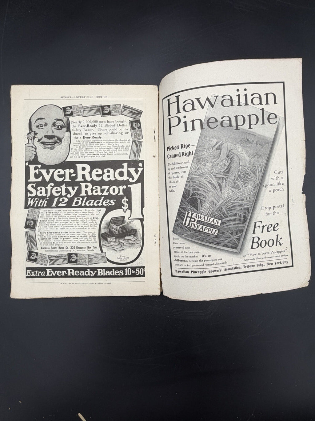 1909 Sunset Magazine April San Francisco Hotel St. Francis Railroad Steamship Ad