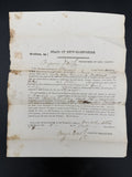 1838 Warren NH Tax Warrant – Historical Grafton County Document