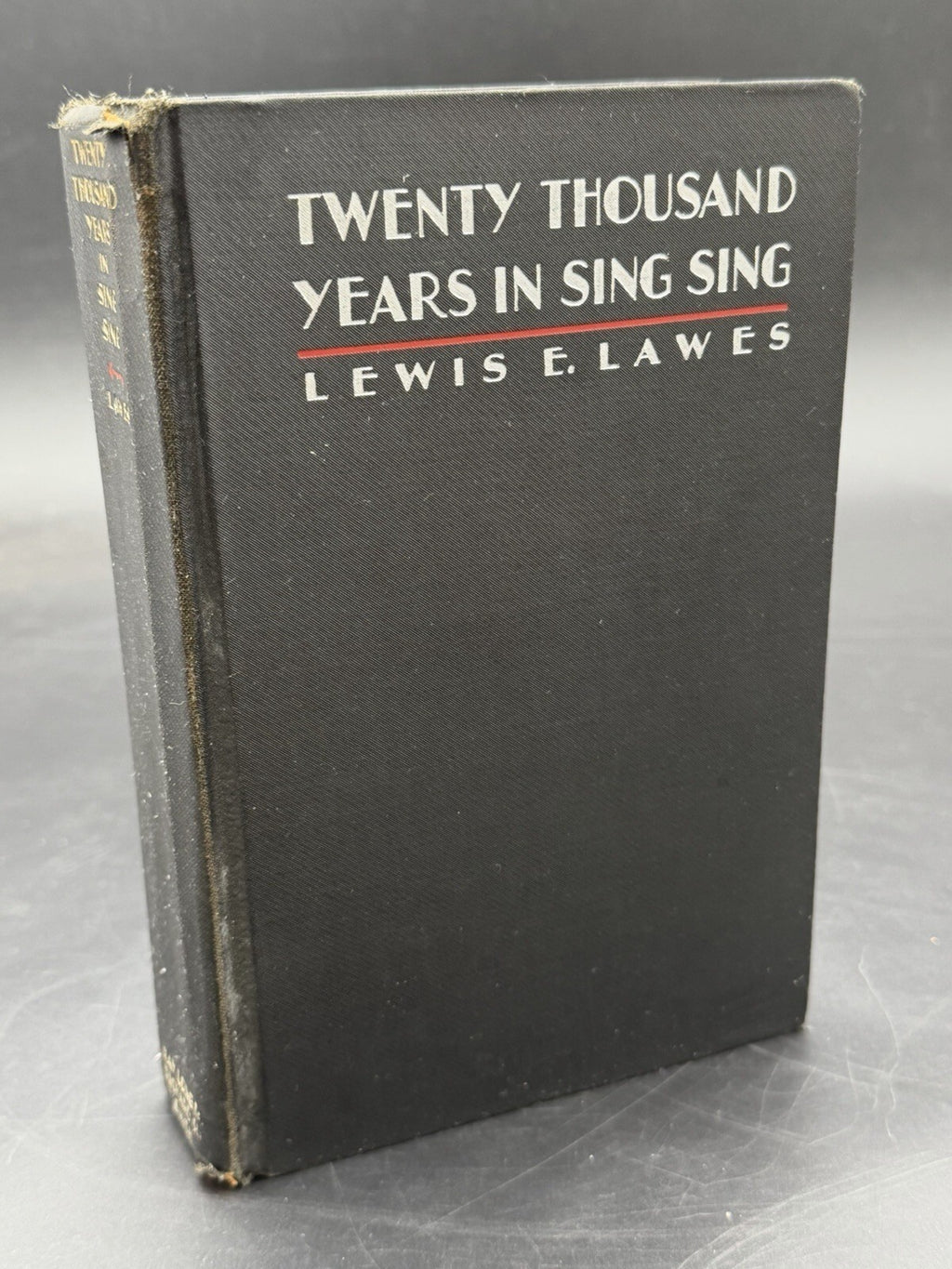 Twenty Thousand Years In Sing Sing by Lewis E. Lawes (Hardcover, 1st Ed., 1932)