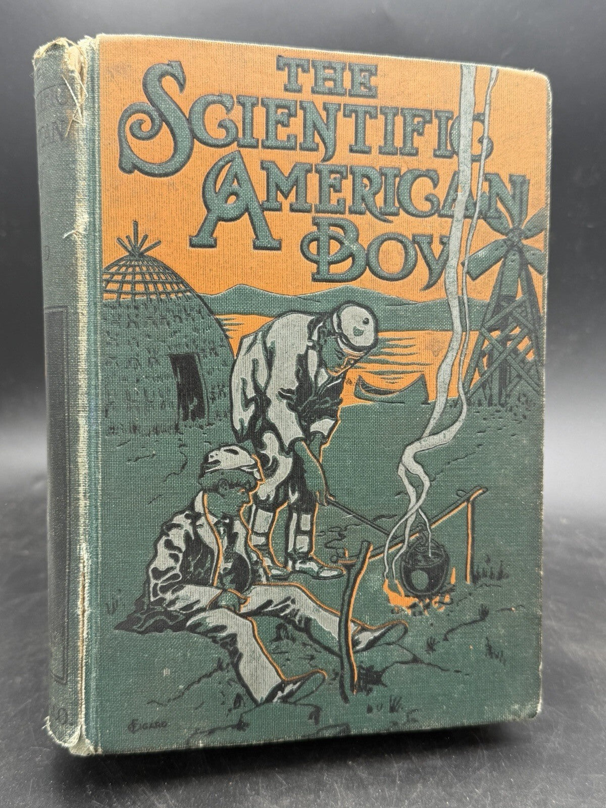 1906 The Scientific American Boy A Russell Bond Illustrated Outdoor Camping