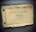 1932 Levi and Lucinda Read Ancestors and Descendants Family Genealogy Book