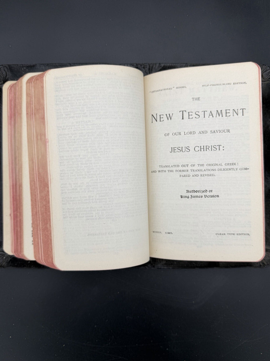 1935 Bible - Gorham, NH Congregational Church Presentation