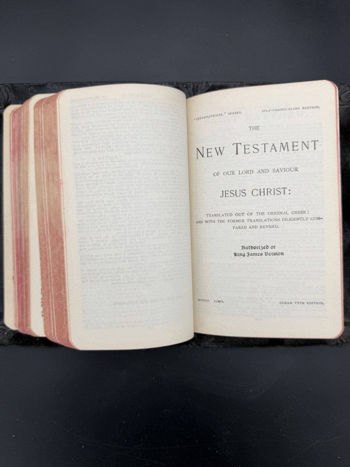 1935 Bible - Gorham, NH Congregational Church Presentation
