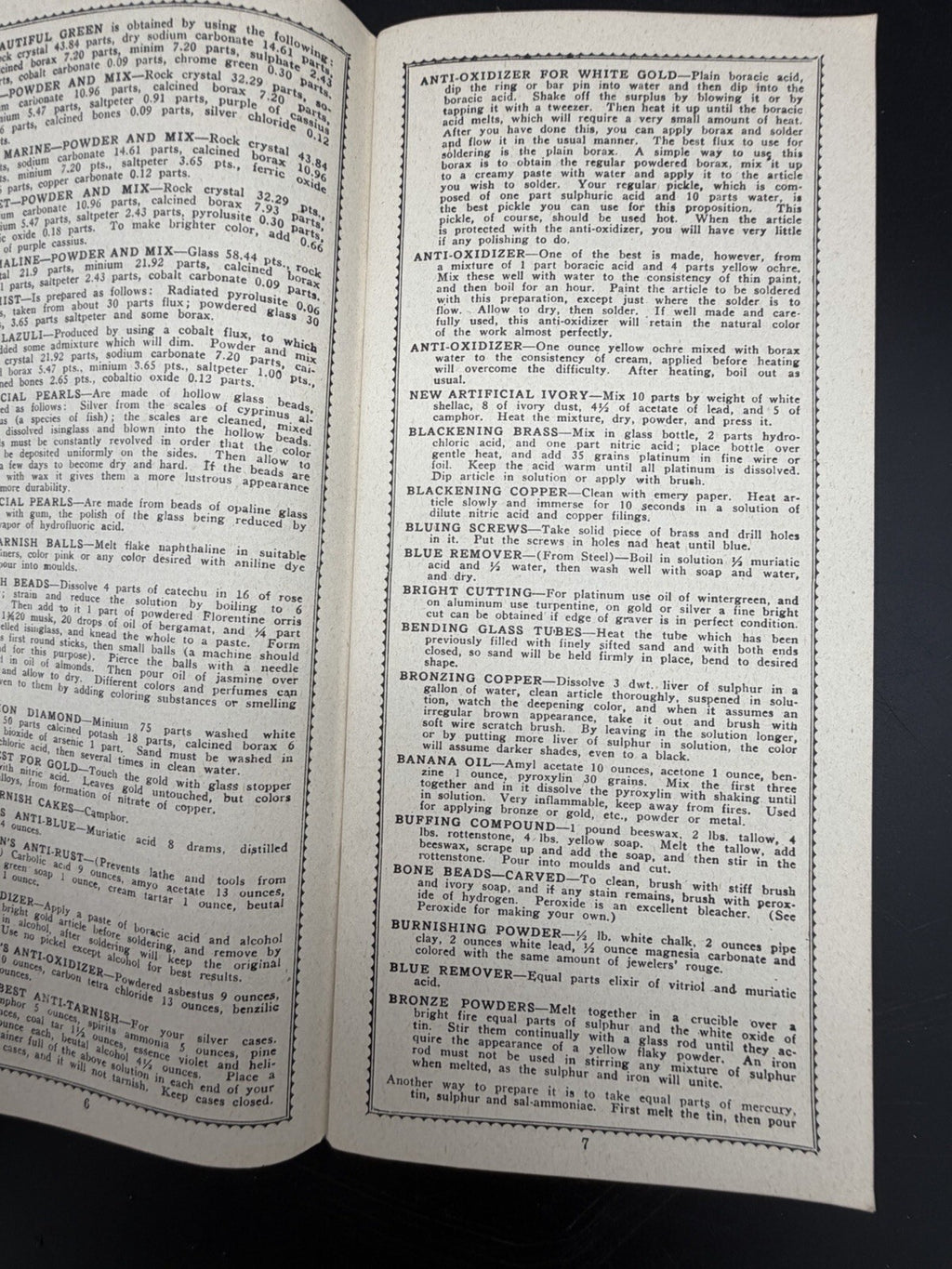 Vintage 1940 Cyclopedia for Jeweler Watchmaker Optician Nelson-Hall Co. Booklet