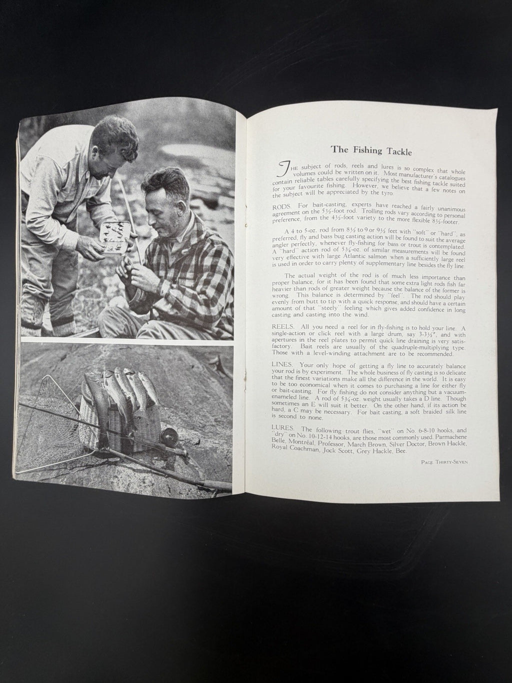 1940 Hunting and Fishing in la province de Québec - Vintage Tourism Booklet