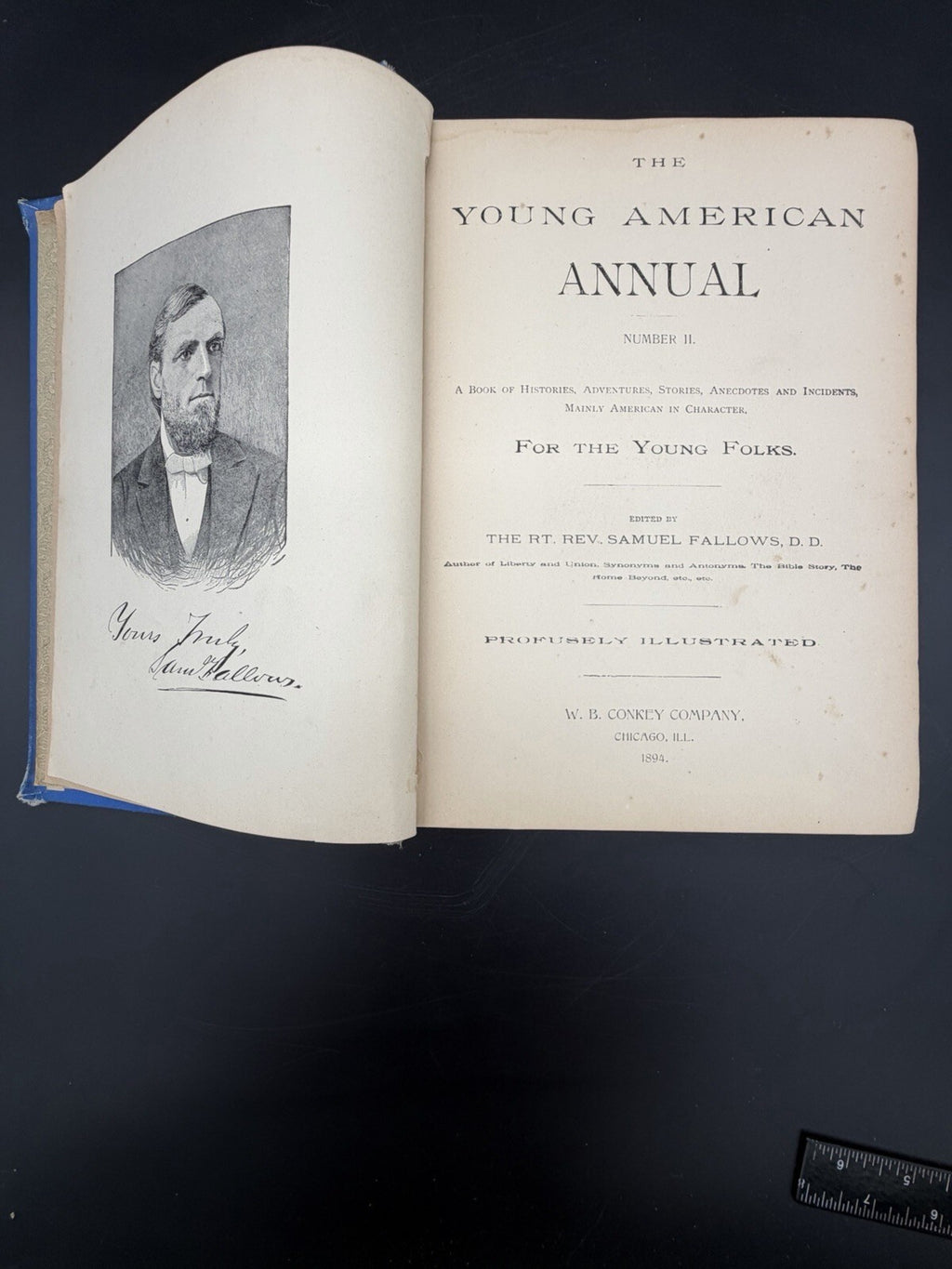 1894 The Young American Annual Number II Samuel Fallows Patriotic History